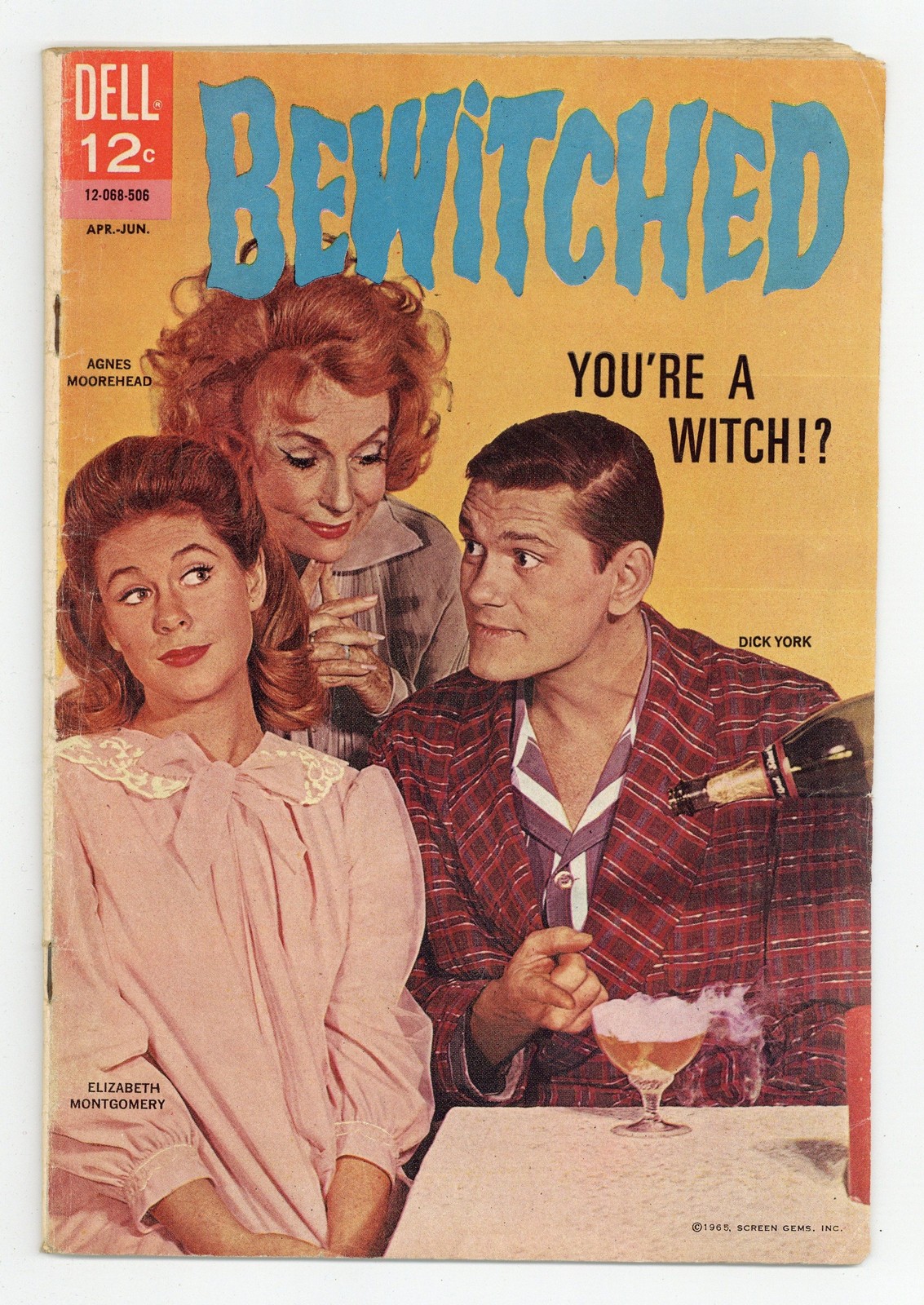 Bewitched #1 VG- 3.5 1965