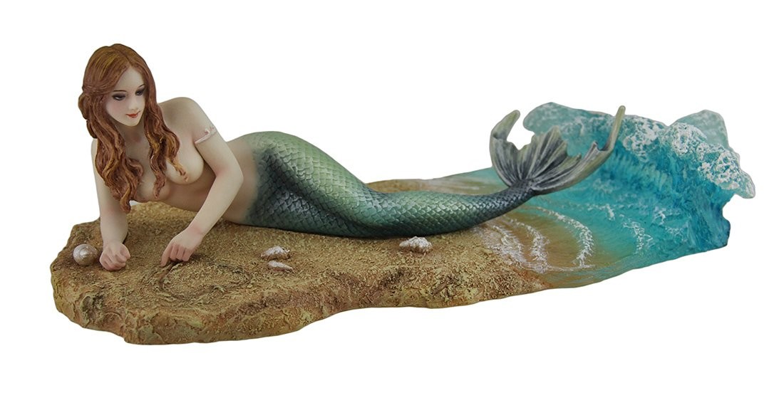 Veronese Design Resin Statues Waiting by Selina Fenech Mermaid Laying On Veronese Design Resin Statues Waiting by Selina Fenech Mermaid Laying On