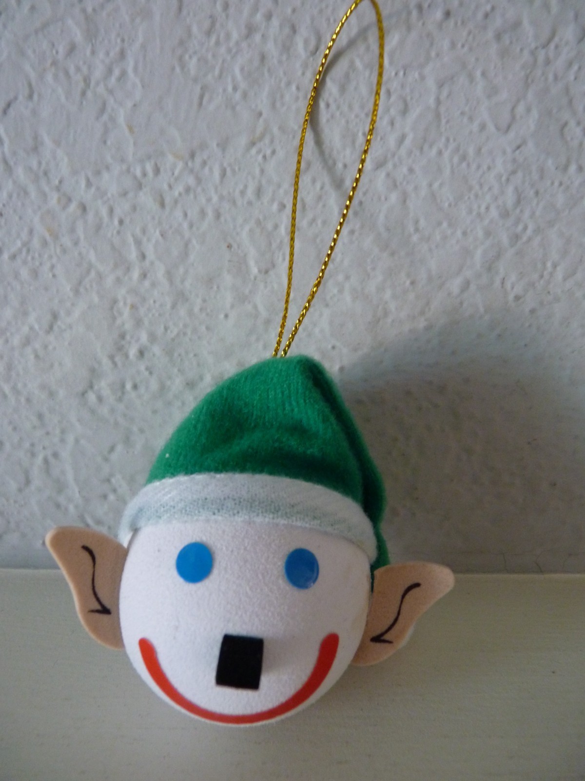 Jack in the Box JACK HOLIDAY ELF Antenna Ball or Hanging Ornament -Free Shipping