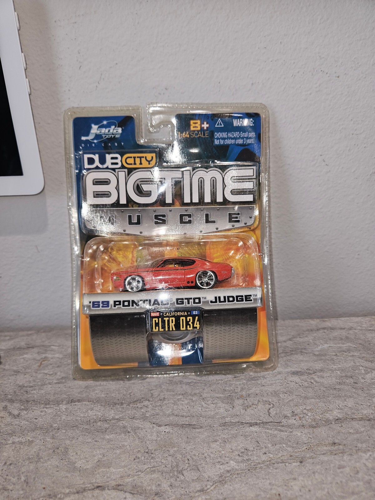Jada Toys Dub City Bigtime Muscle \'69 Pontiac GTO Judge Diecast Car [COPY]