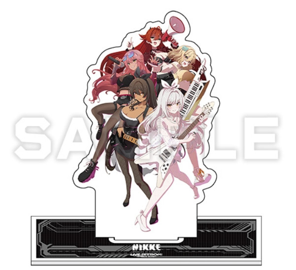 Goddess Of Victory Nikke Acrylic Stand Figure LIVE SESSION Massive Burst New Goddess Of Victory Nikke Acrylic Stand Figure LIVE SESSION Massive Burst New