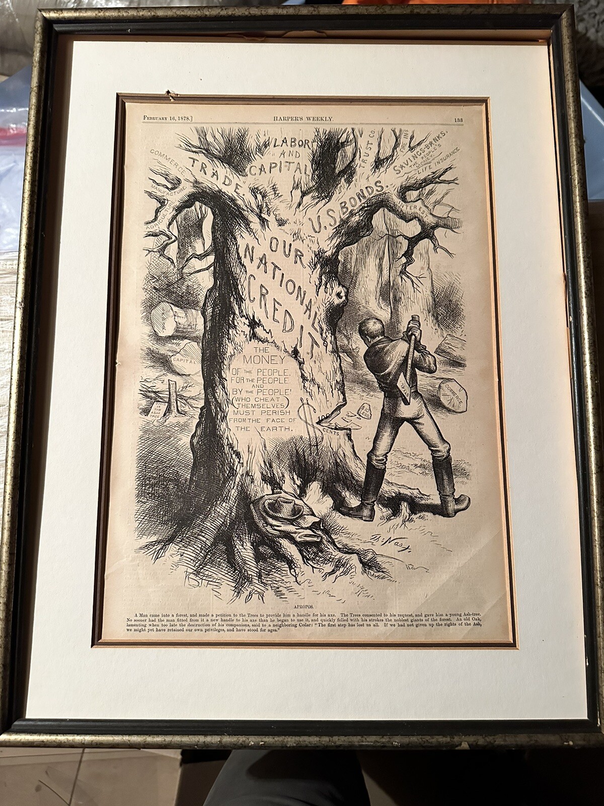 1876, Feb 16th Harpers Weekly Magazine 1876, Feb 16th Harpers Weekly Magazine