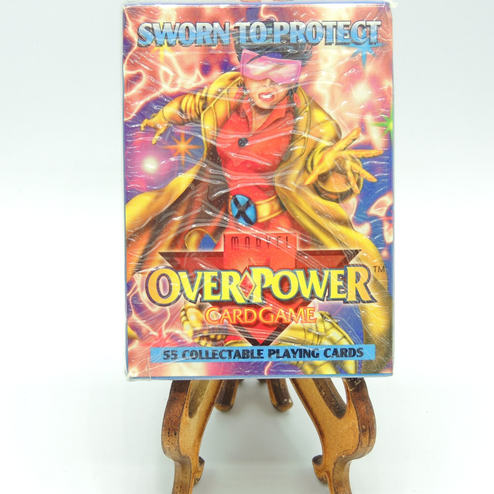 1995 Marvel Over Power Sworn To Protect 55 Collectable Cards 98 Japan Tournament