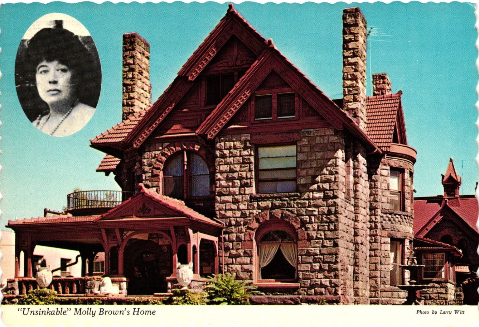 Molly Brown House Denver CO Postcard \ Molly Brown House Denver CO Postcard \