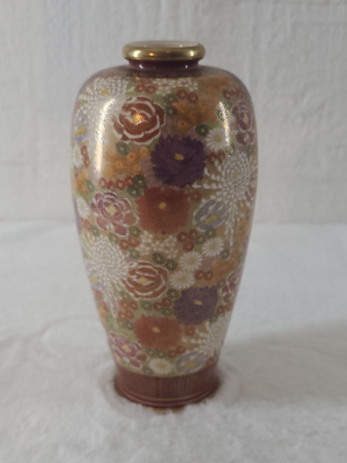 Vintage Satsuma Style Japanese Hand Painted 10 Vintage Satsuma Style Japanese Hand Painted 10
