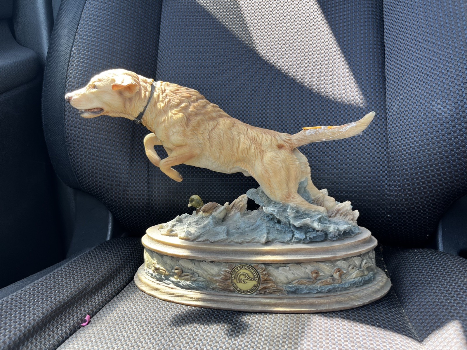 Ducks Unlimited Labrador 2005/2006 Exclusive On Your Mark Signed Rare Sculpture Ducks Unlimited Labrador 2005/2006 Exclusive On Your Mark Signed Rare Sculpture