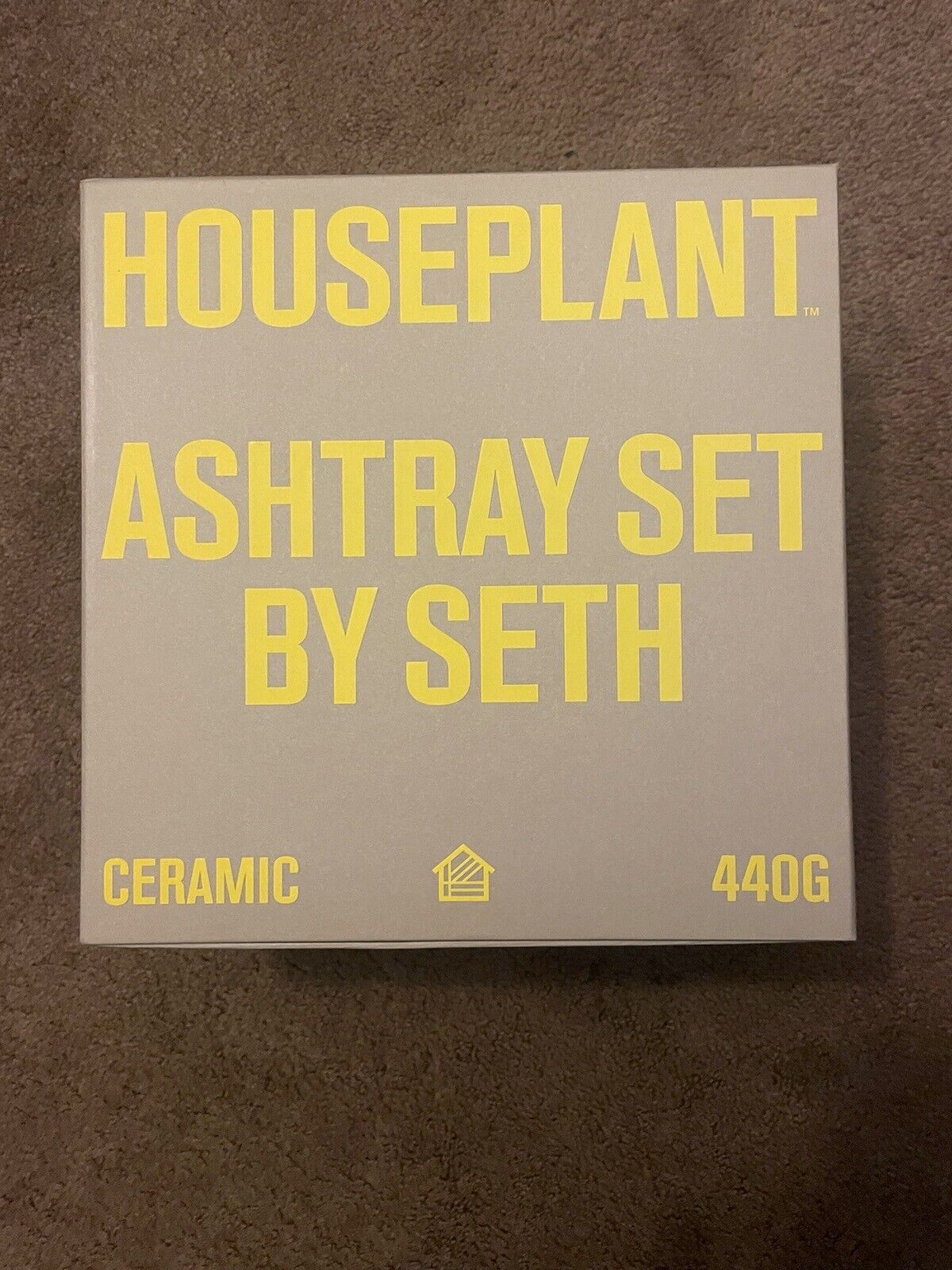 Houseplant Ashtray Set in Moss, Kitted - by Seth Rogen, Ceramic, 440G 2021