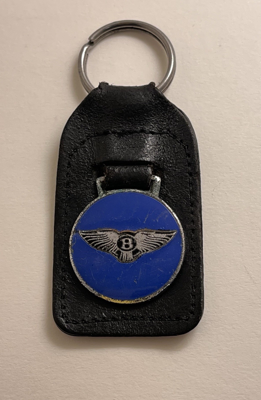 Original Vintage 1960s Bentley Keyring Made In England