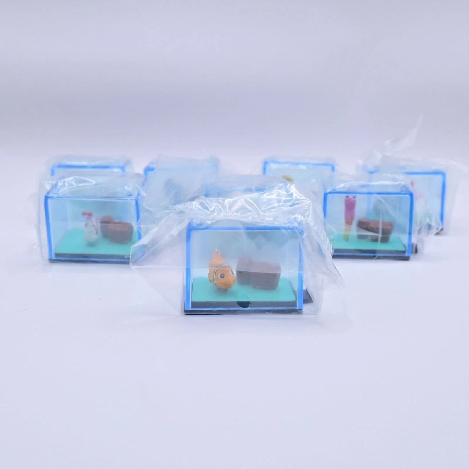 Disney Pixar Tomy Yujin Finding Nemo Tank Gang Collection Limited 6 Figures