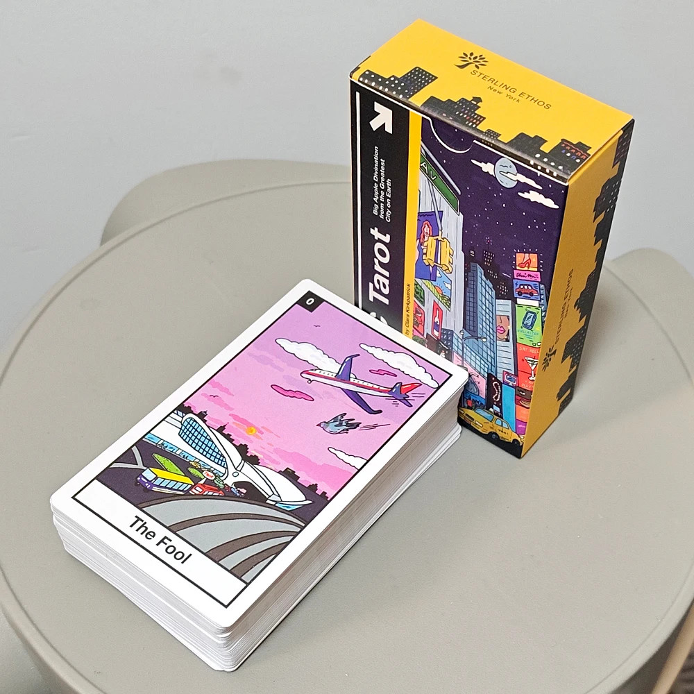 NYC Tarot: 12*7Cm 78-Card Deck Modern New York City Themed Tarot Cards