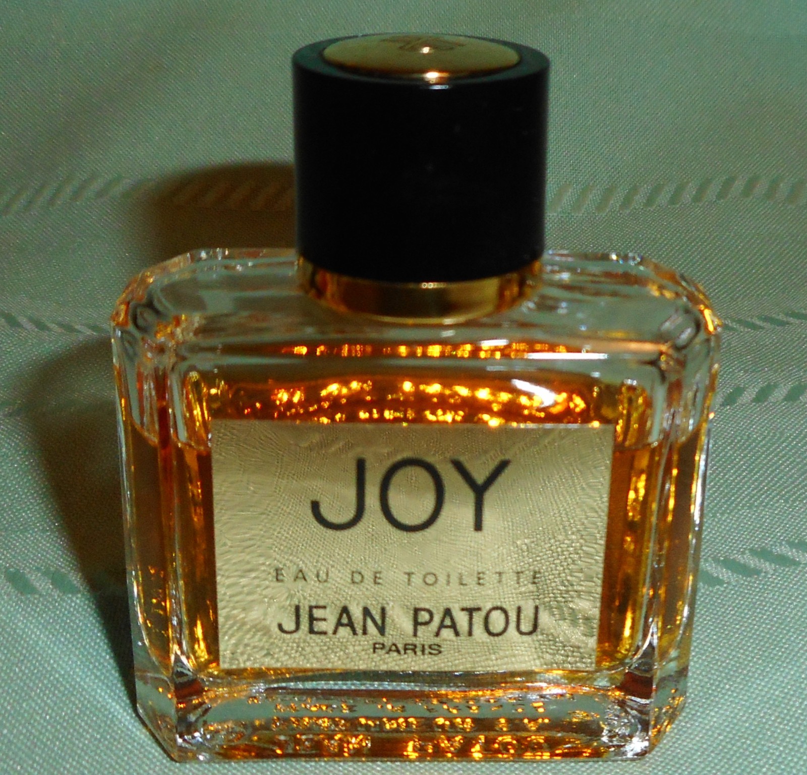 Vintage JOY by Jean Patou Paris Eau de Toilette 1 fl oz. Perfume ~ over 2/3 full