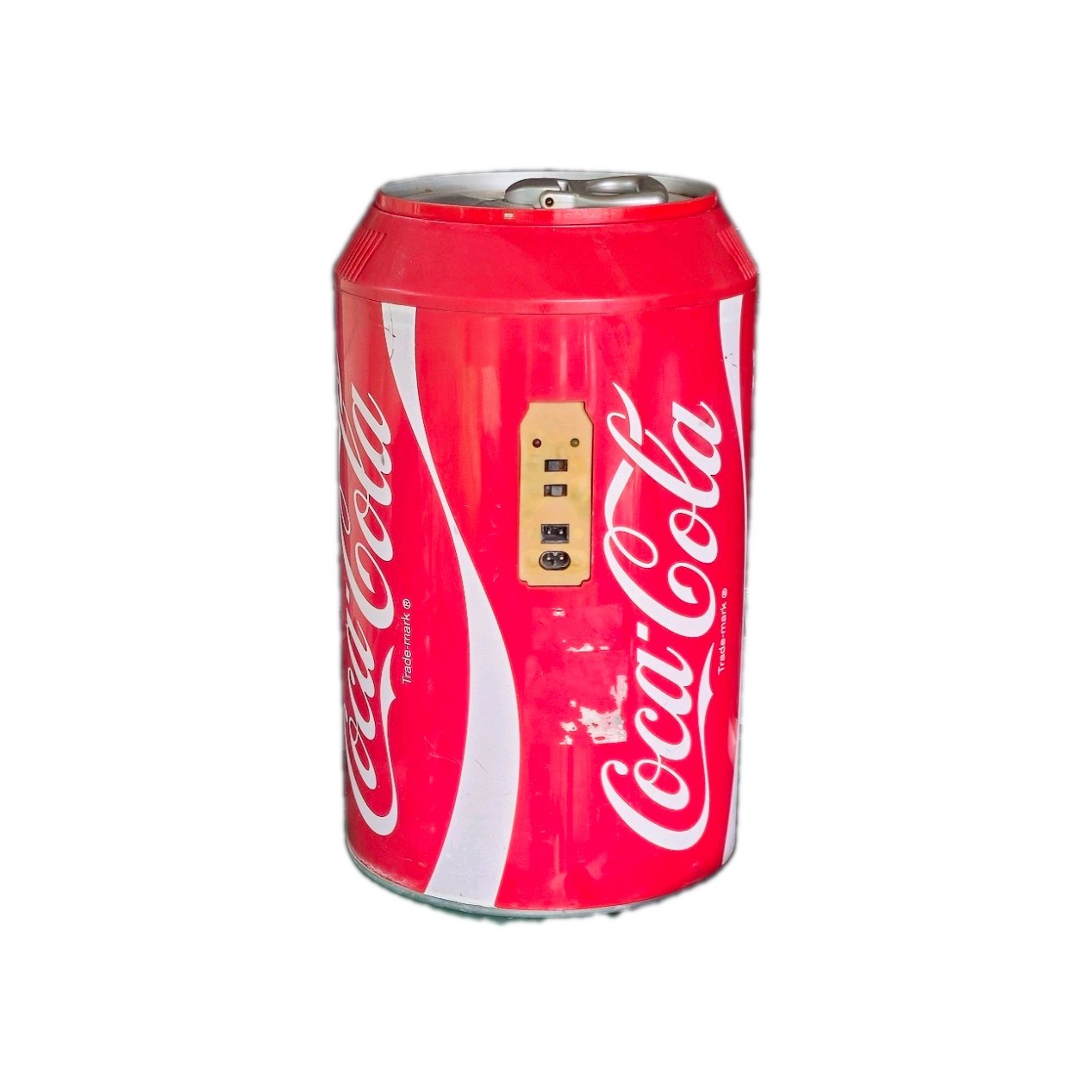 Coca-Cola Vintage Red Metal Advertising Cooler Coca-Cola Vintage Red Metal Advertising Cooler