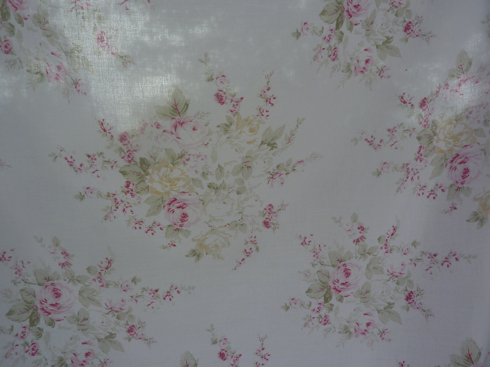 Rachel Ashwell Shabby Chic Boutique RARE Roseblossom PINK Voile/Lawn Fabric Rachel Ashwell Shabby Chic Boutique RARE Roseblossom PINK Voile/Lawn Fabric