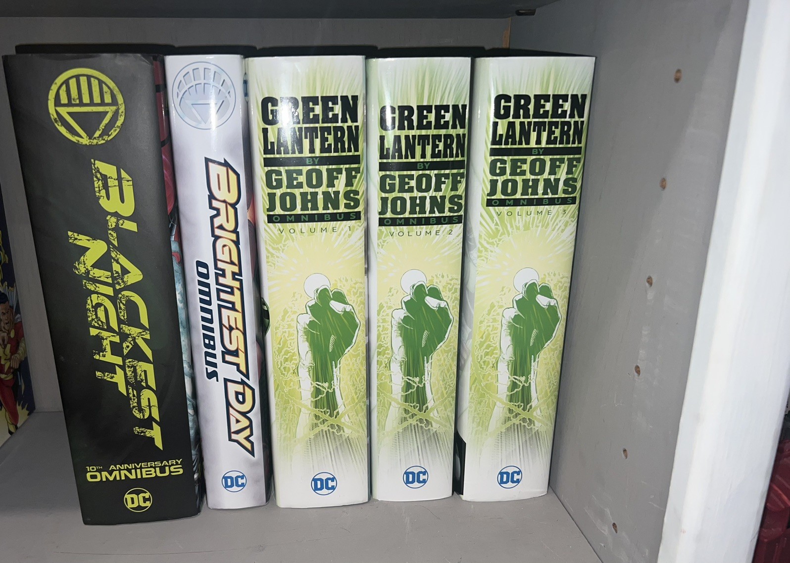 Green Lantern By Geoff Johns 1-3, Brightest Day, Blackest Night omnibus set DC