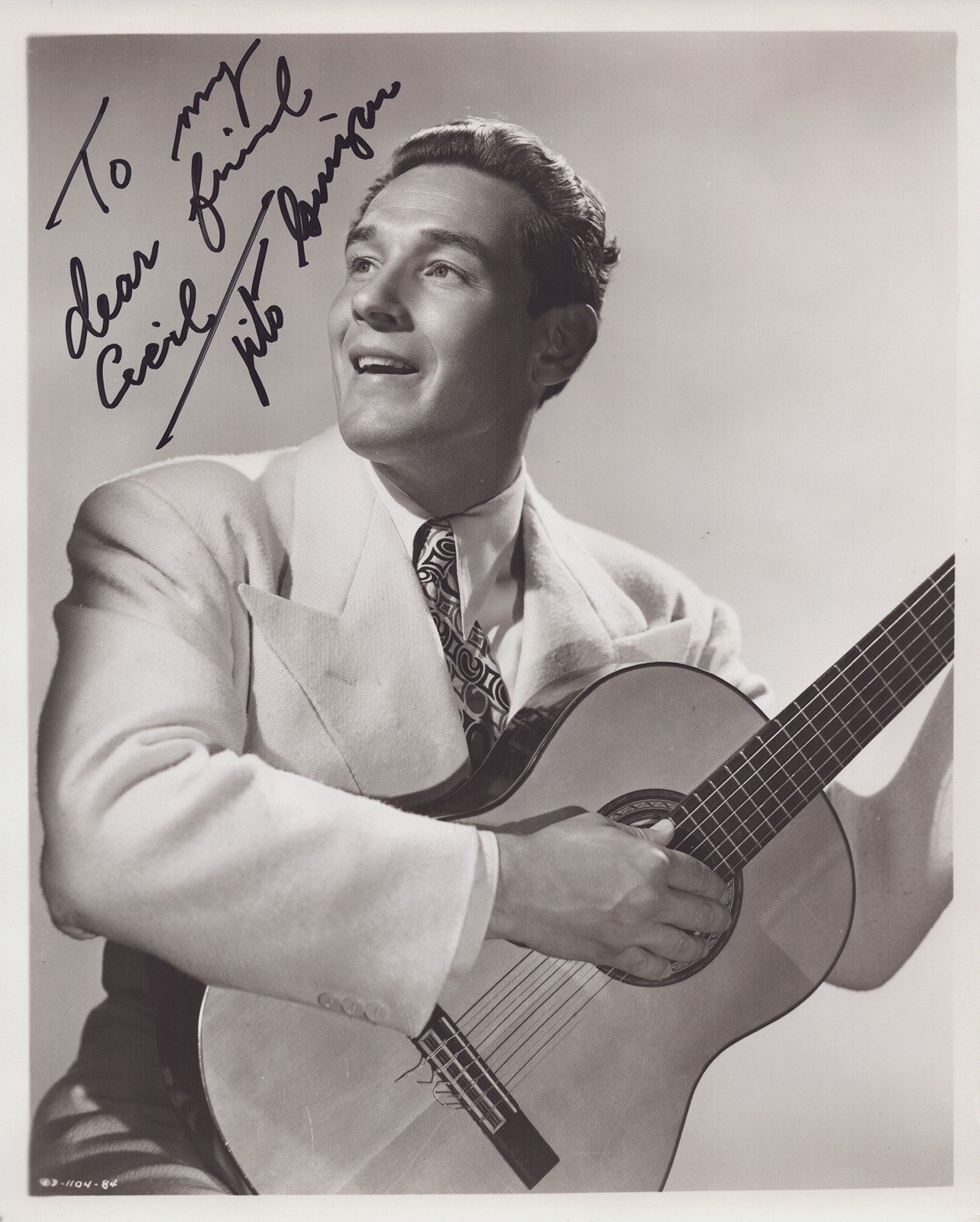 TITO GUIZAR - INSCRIBED PHOTOGRAPH SIGNED