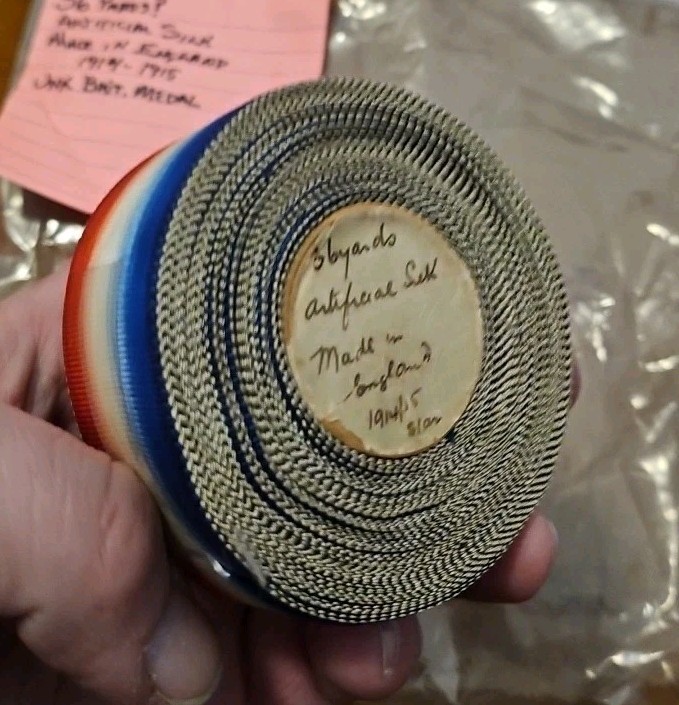 WW1 Spare Ribbon ROLL 1914/15 Star British War Victory Medal UNUSED 9in Sections WW1 Spare Ribbon ROLL 1914/15 Star British War Victory Medal UNUSED 9in Sections