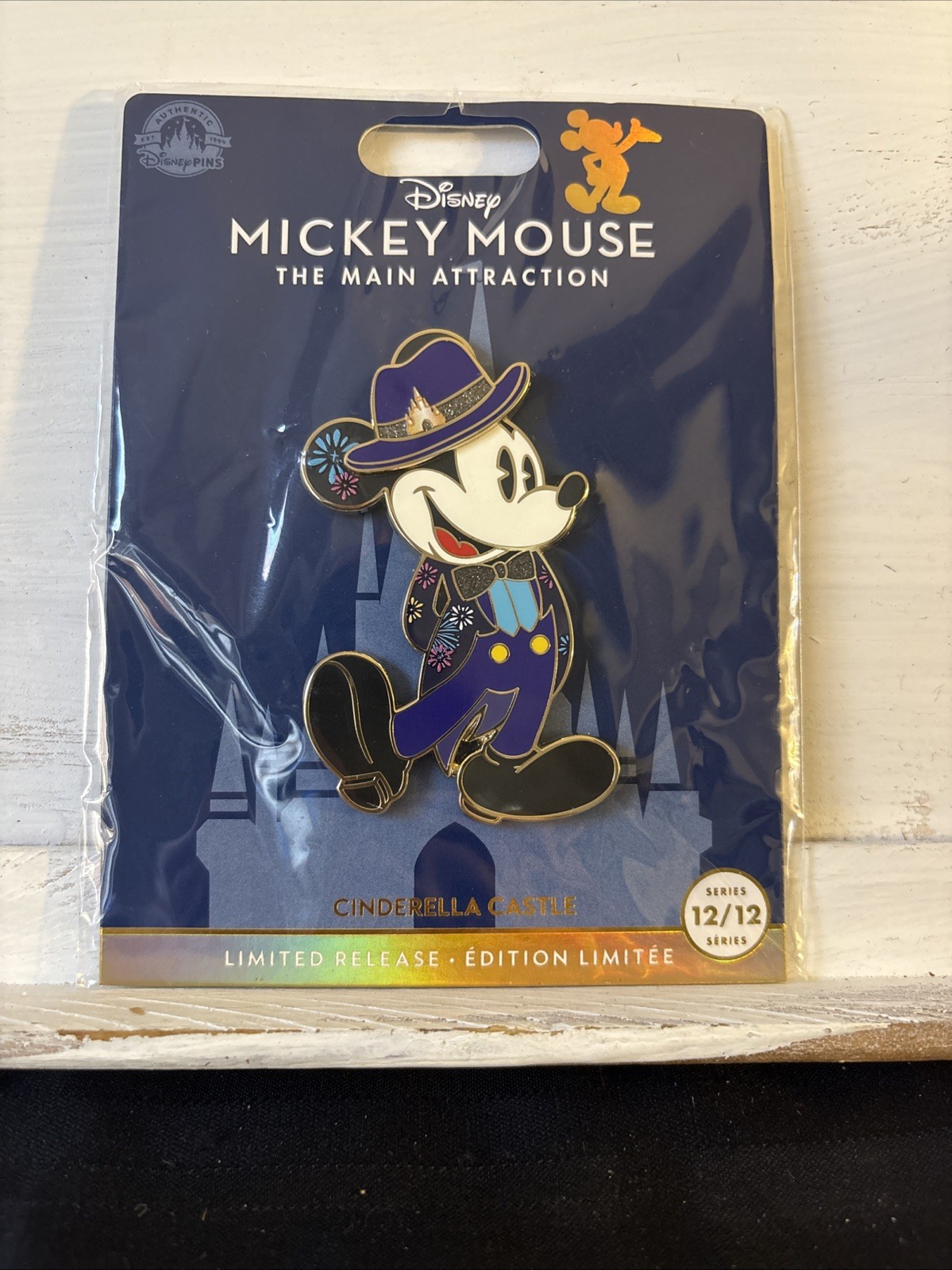*NEW* Disney Parks 2022 Mickey Main Attraction Cinderella Fireworks Pin 12/12 *NEW* Disney Parks 2022 Mickey Main Attraction Cinderella Fireworks Pin 12/12