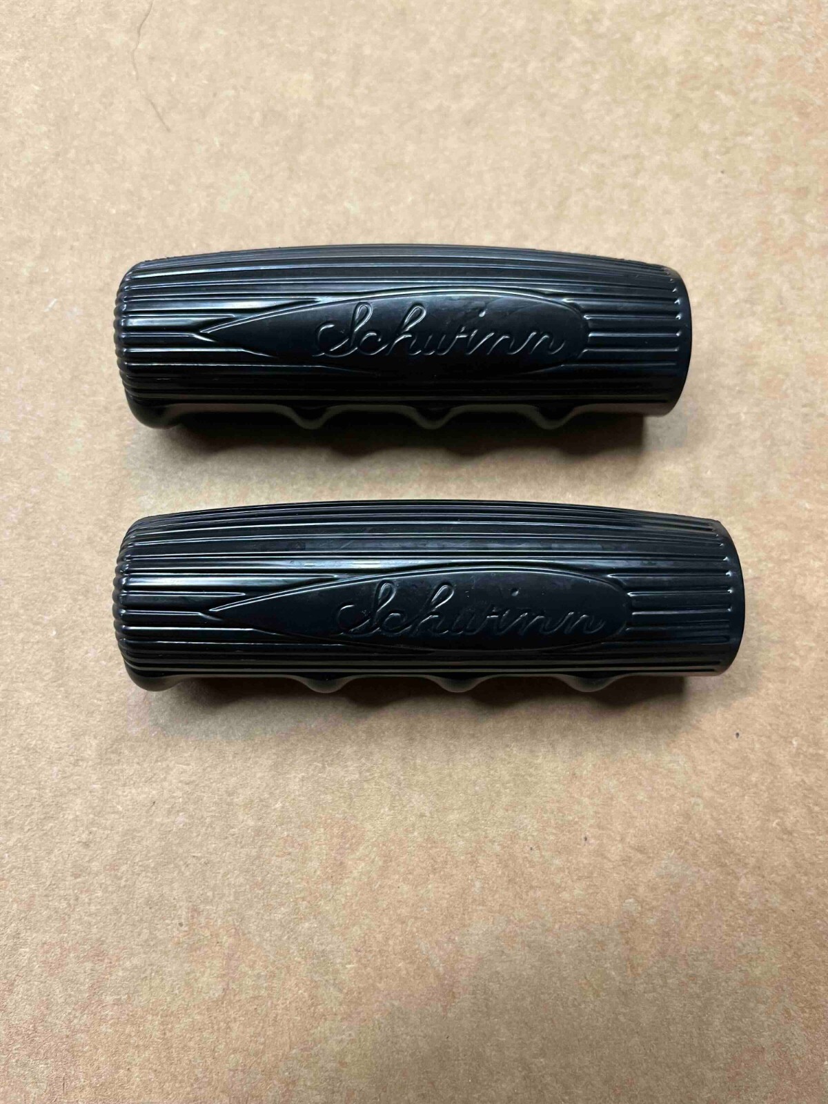 Schwinn Approved Black Phantom Autocycle Panther Starlet Bicycle Handlebar Grips Schwinn Approved Black Phantom Autocycle Panther Starlet Bicycle Handlebar Grips