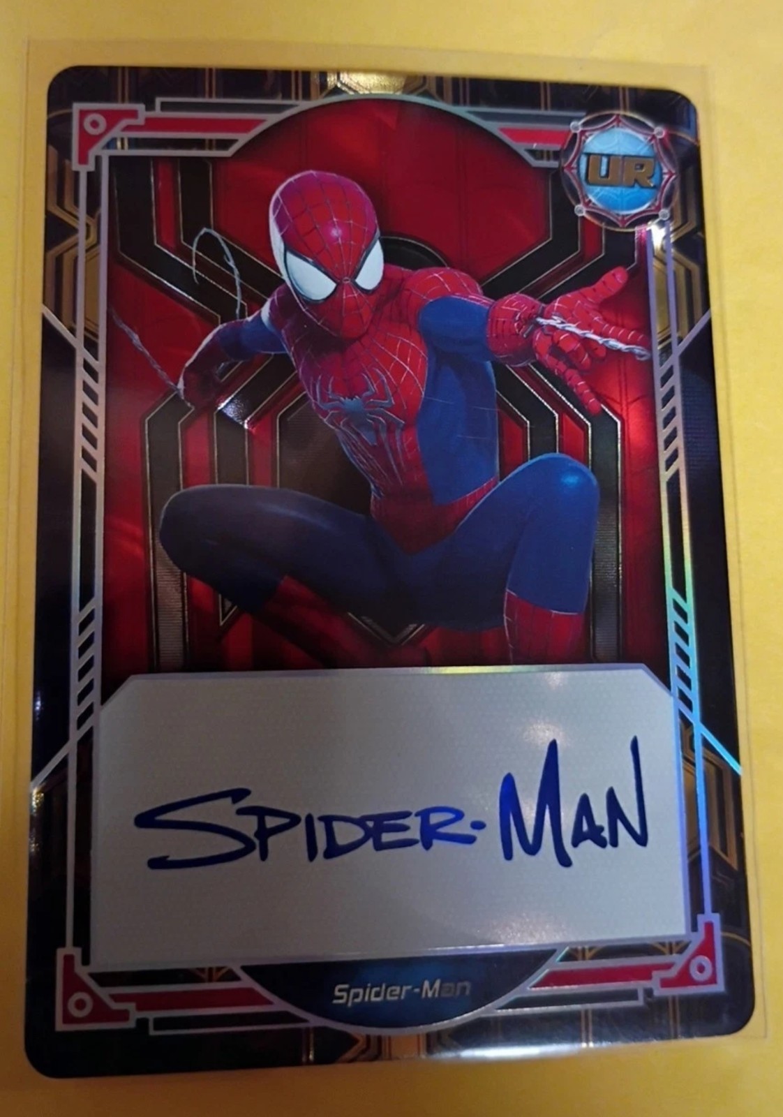 Autograph Spider-Man Auto 2024 Kakawow Marvel Heroes Joy Edition UR #HLMZ-SIG-03 Autograph Spider-Man Auto 2024 Kakawow Marvel Heroes Joy Edition UR #HLMZ-SIG-03