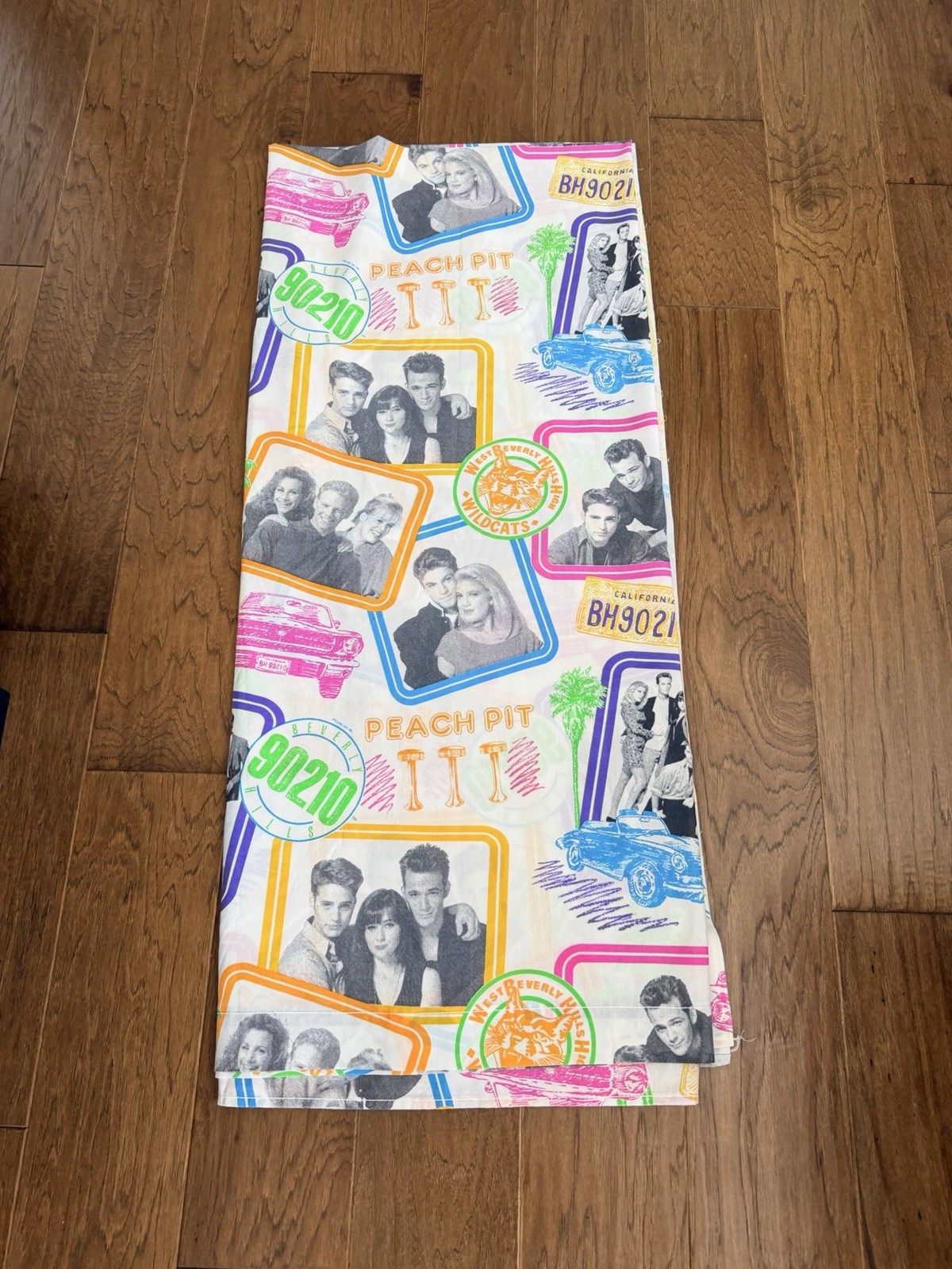Vintage Beverly Hills 90210 Bedsheet