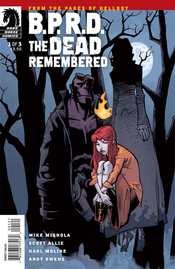 B.P.R.D.: The Dead Remembered #1A VF; Dark Horse | 77 Hellboy Variant - w/Bag+Bo B.P.R.D.: The Dead Remembered #1A VF; Dark Horse | 77 Hellboy Variant - w/Bag+Bo