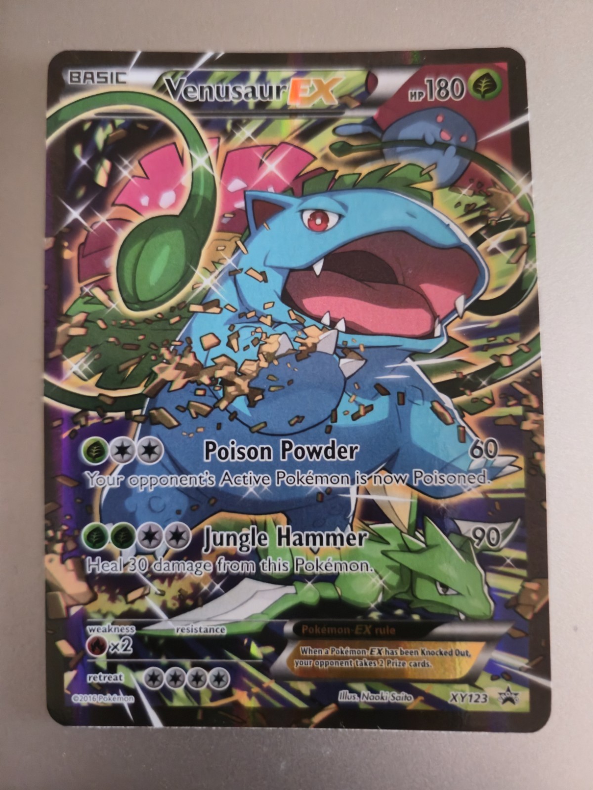Venusaur EX Xy123 XY Holo