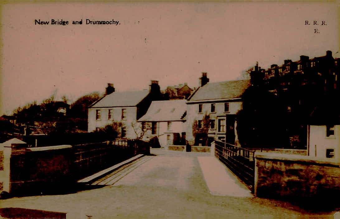 Vintage New Bridge and Drummochy Fife Scotland Real Photo Postcard RPPC Vintage New Bridge and Drummochy Fife Scotland Real Photo Postcard RPPC