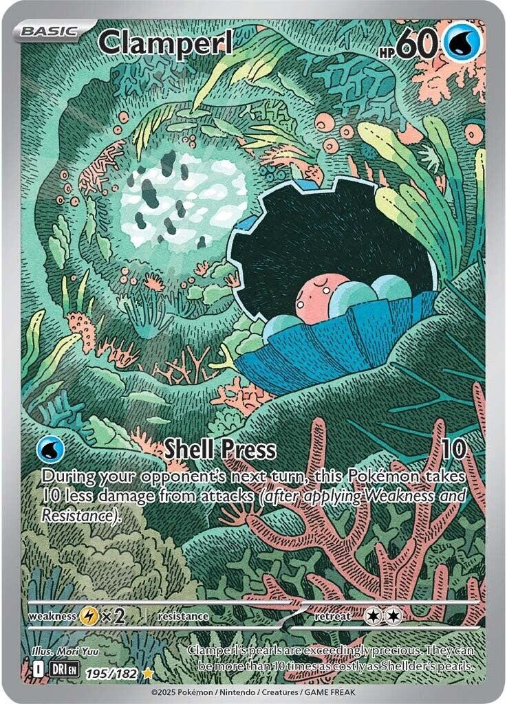 Clamperl Holofoil [DRI - 195/182]