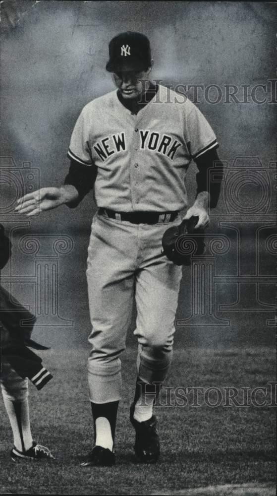 1979 Press Photo Tommy John of the New York Yankees baseball team - mjx72411