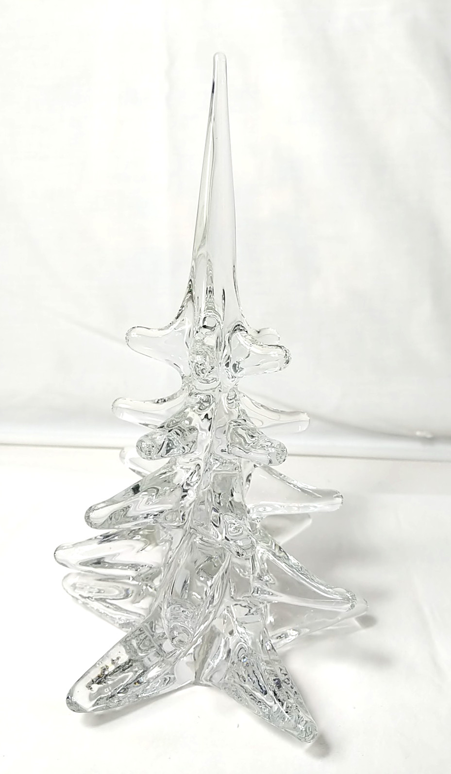 Vintage Clear Heavy Crystal Glass 12\