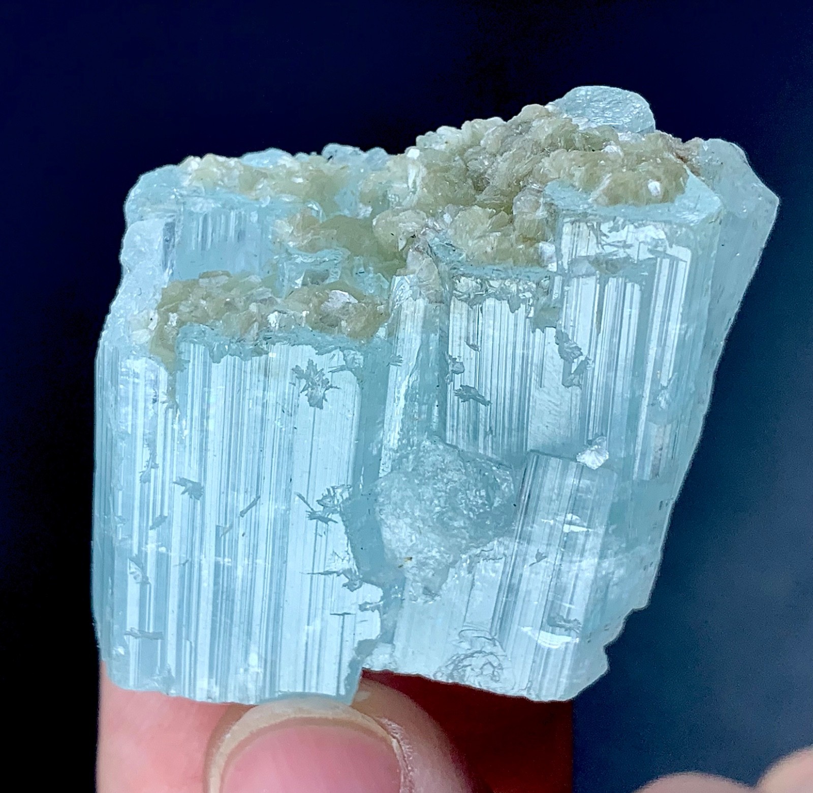 178 Carat Raw Natural Aquamarine Crystal specimen from Skardu, Pakistan