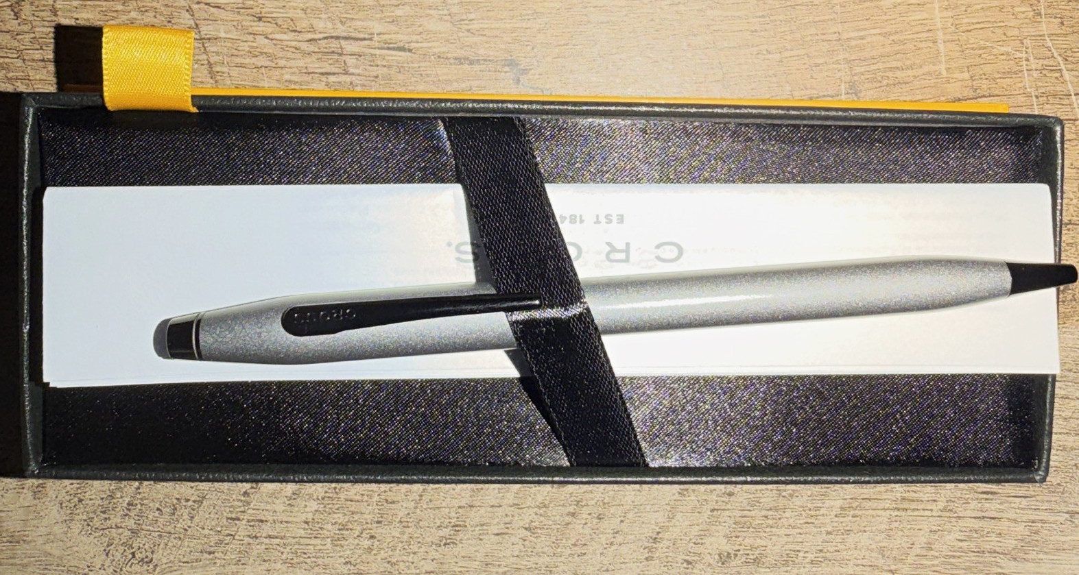 Cross Century II Metal Ballpoint Pen Gunmetal Gray Finish, Black Ink Color