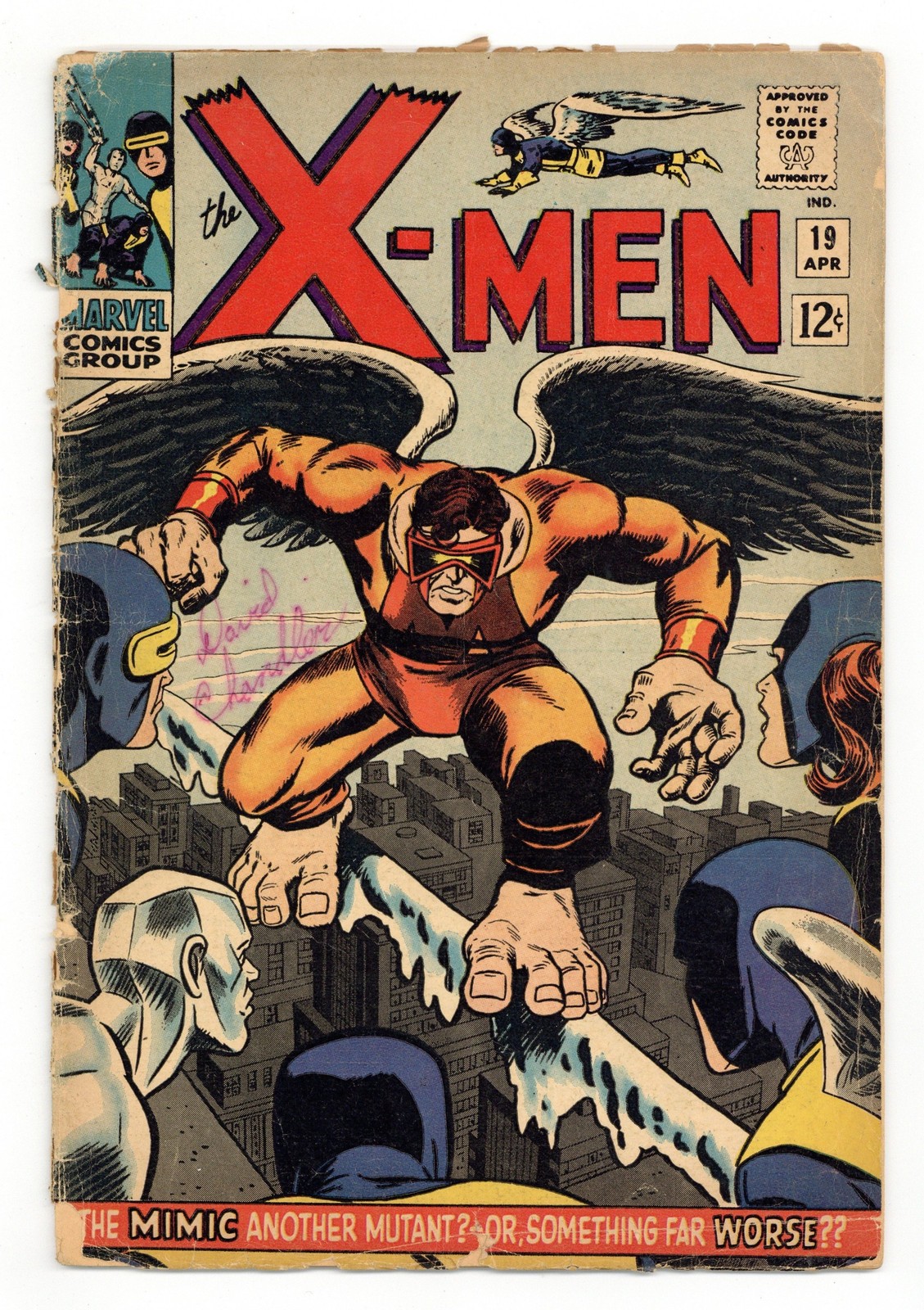 Uncanny X-Men #19 FR 1.0 1966 1st Mimic