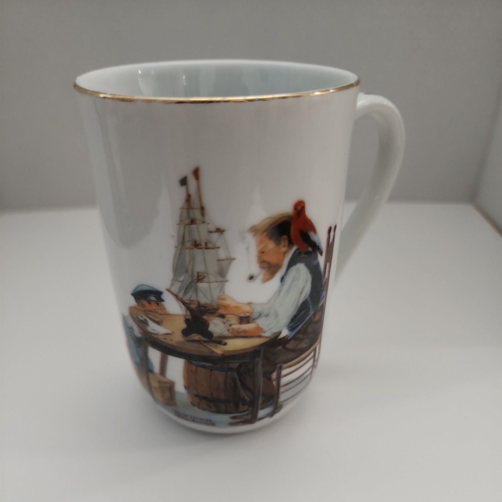 Vintage 1982 Norman Rockwell Museum Mug \