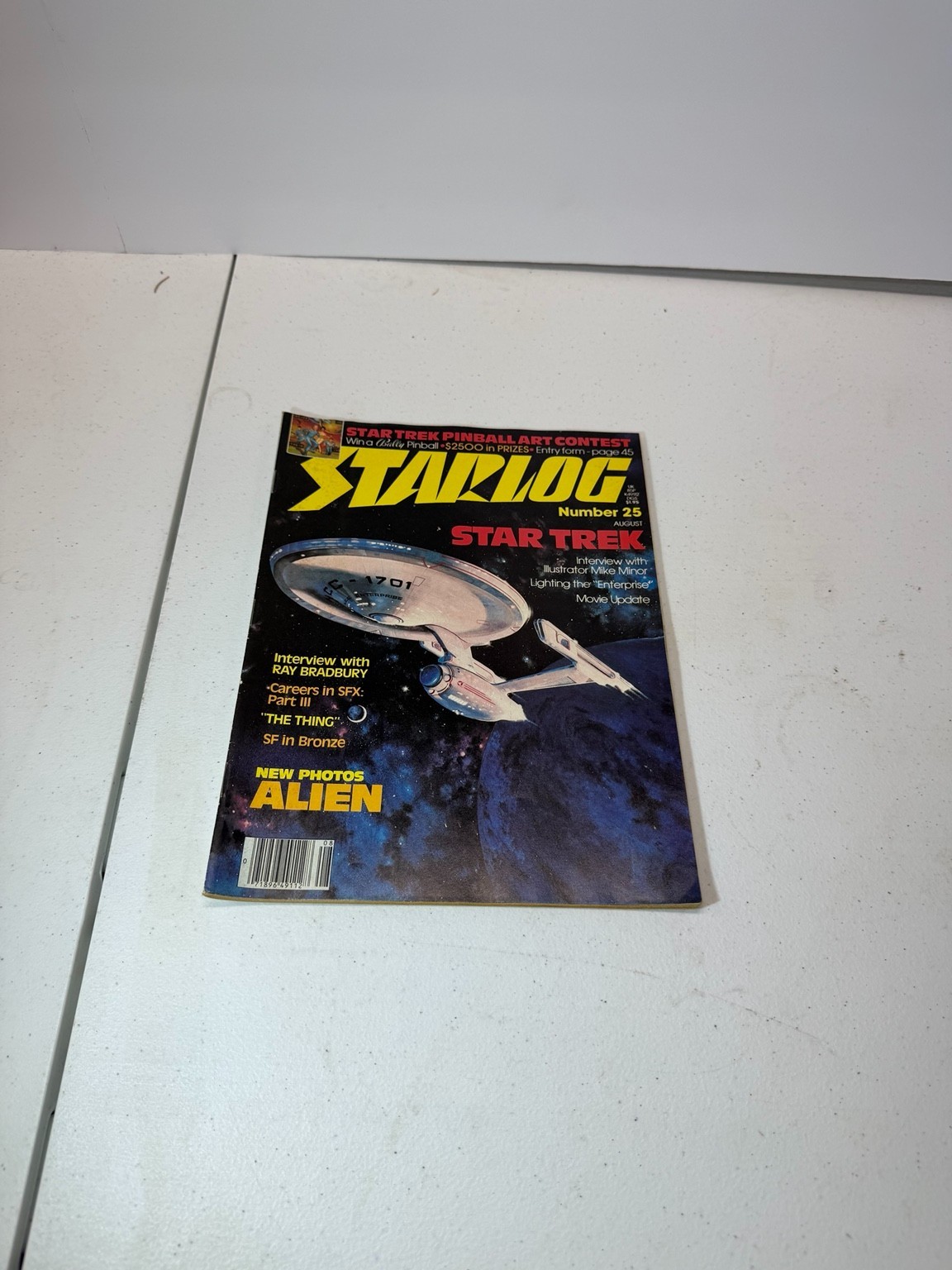 Starlog #25 August 1979 Star Trek Enterprise Alien Ray Bradbury Vintage Magazine Starlog #25 August 1979 Star Trek Enterprise Alien Ray Bradbury Vintage Magazine