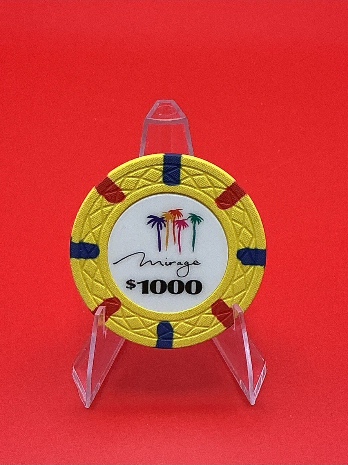 $1,000 Mirage Commemorative Chip. Excellent Condition. $1,000 Mirage Commemorative Chip. Excellent Condition.