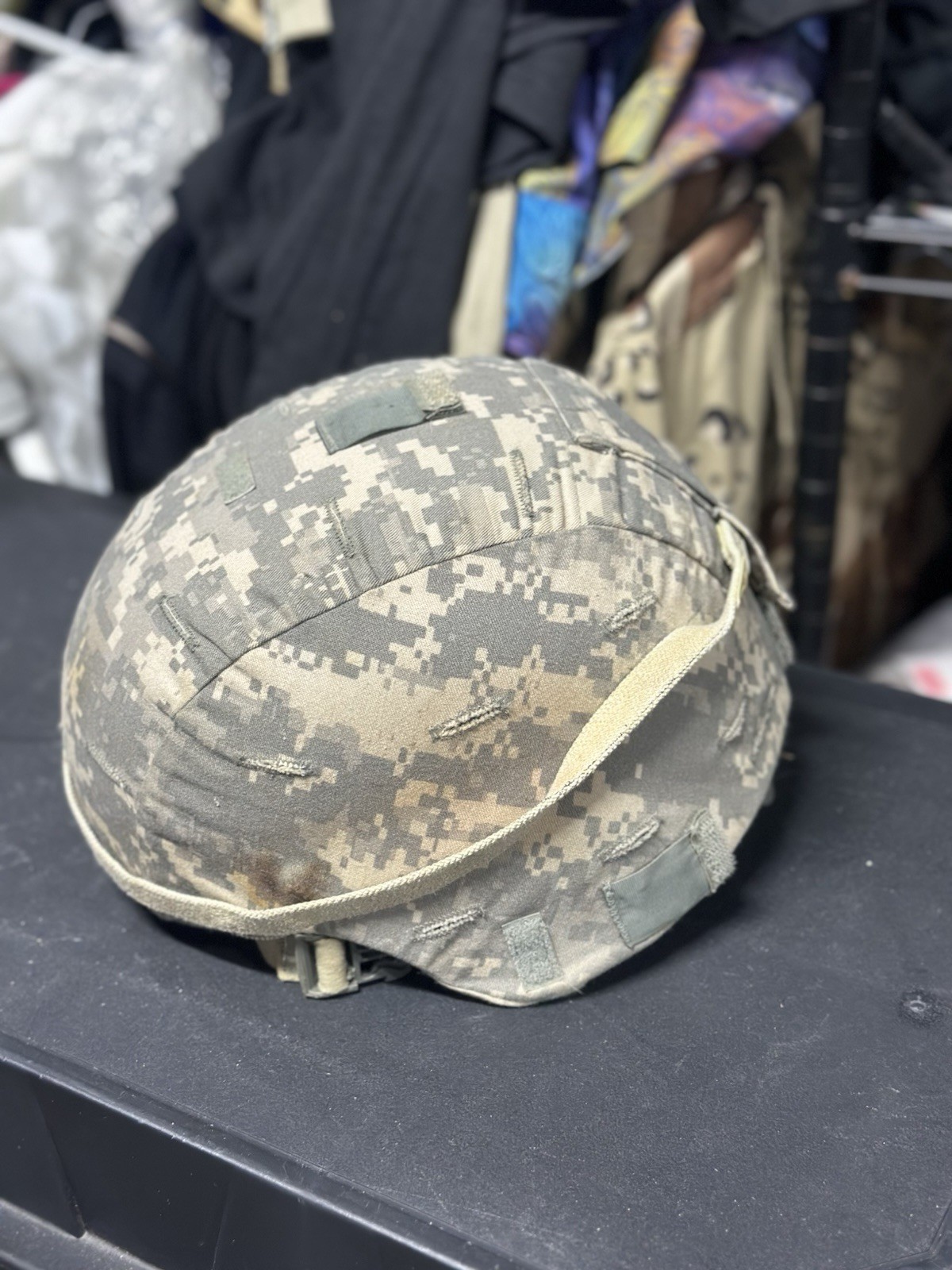 MSA ACH Advanced Combat Helmet w/ UCP Cover, Pads & Suspension Medium M-M 005771 MSA ACH Advanced Combat Helmet w/ UCP Cover, Pads & Suspension Medium M-M 005771