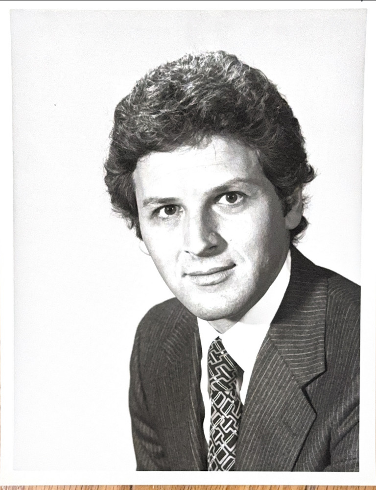 Vintage 1980s Tom Brokaw NBC News Press Photo Portrait