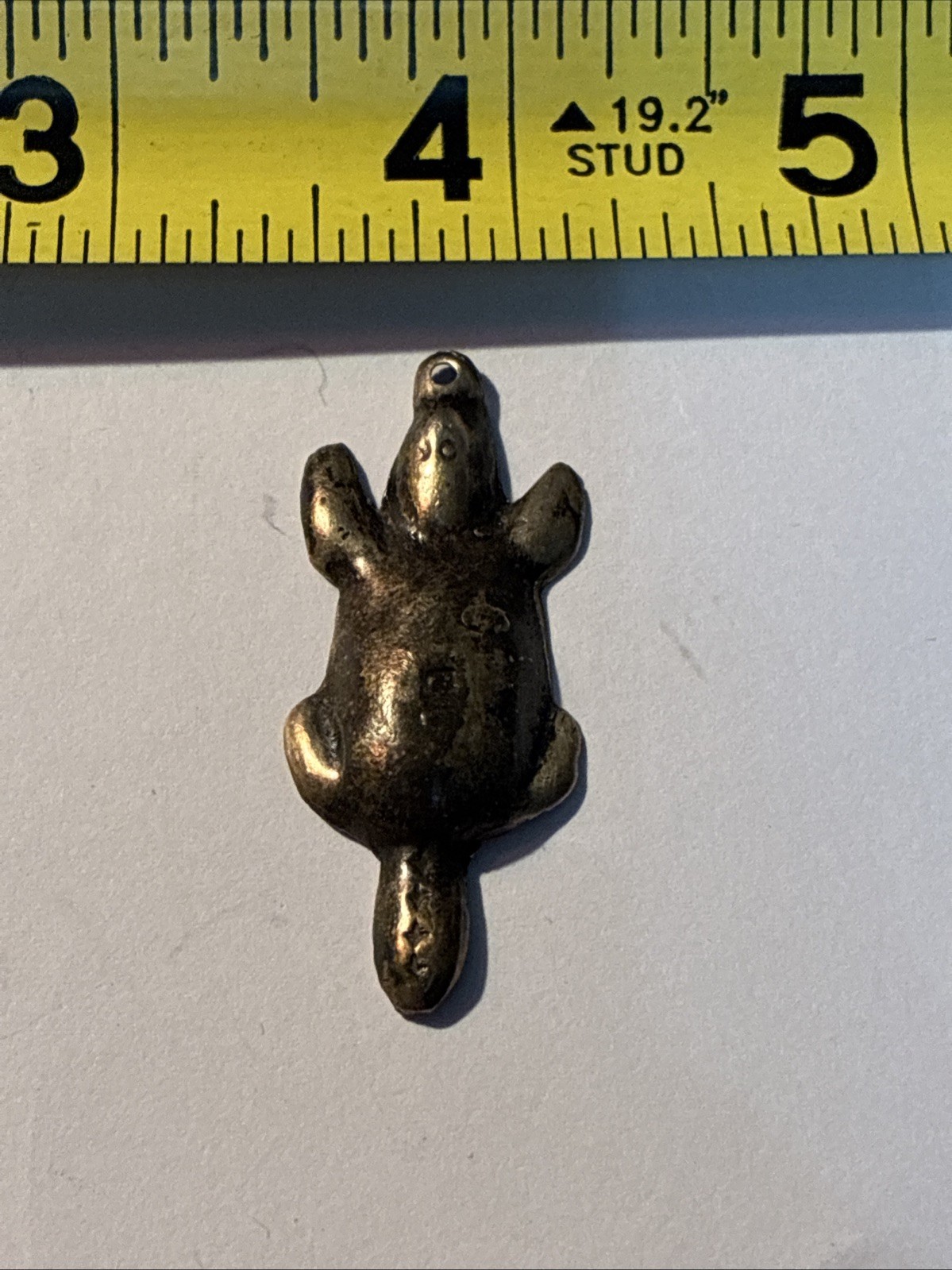 Hudson Bay HB Trade Silver Beaver Worn Repaired Old Stamped Hudson Bay HB Trade Silver Beaver Worn Repaired Old Stamped