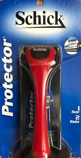 1999 ORIGINAL Vintage Schick Protector handle with TWO Cartridges