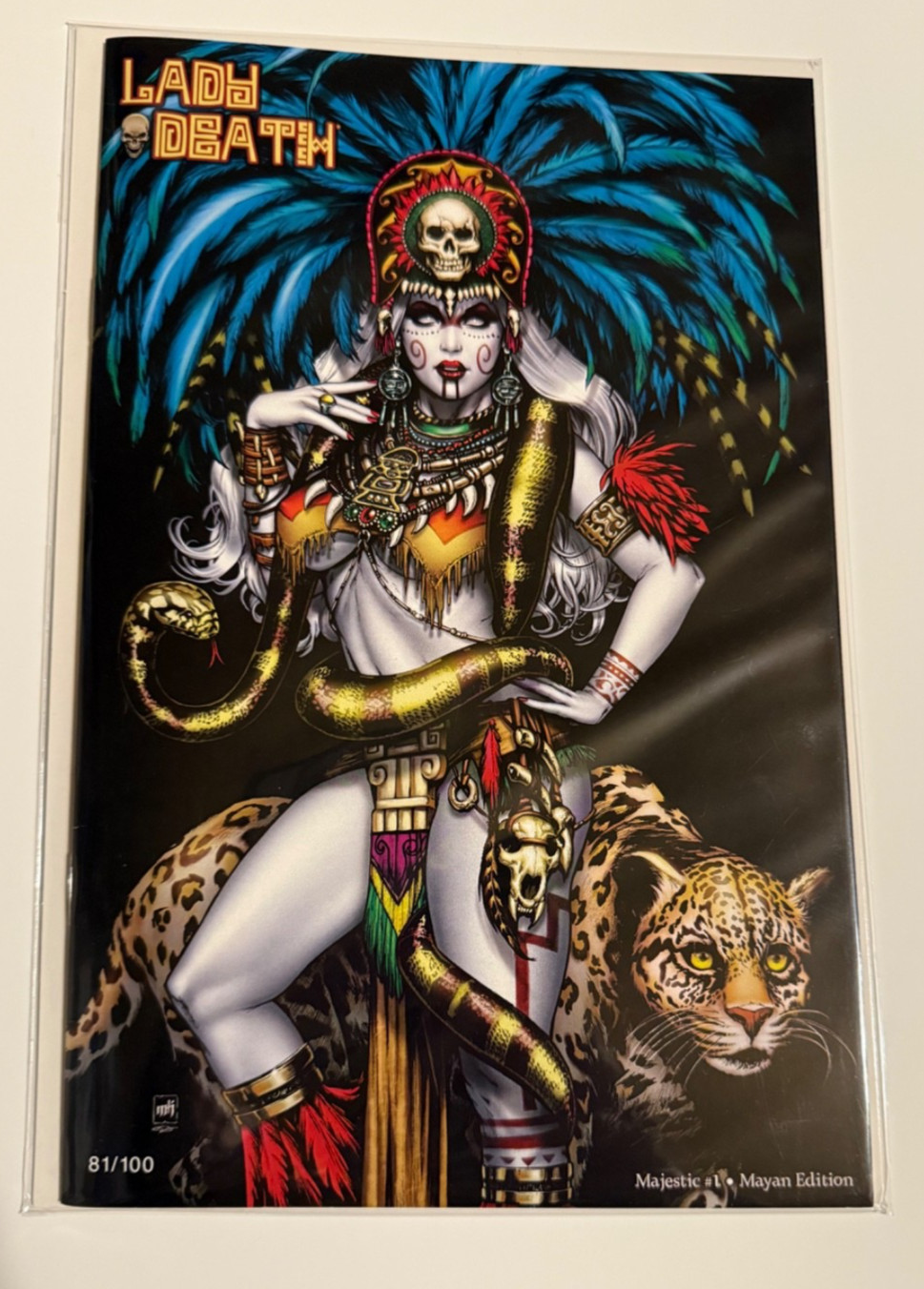 LADY DEATH MAJESTIC #1 MAYAN EDITION LTD #81/100 