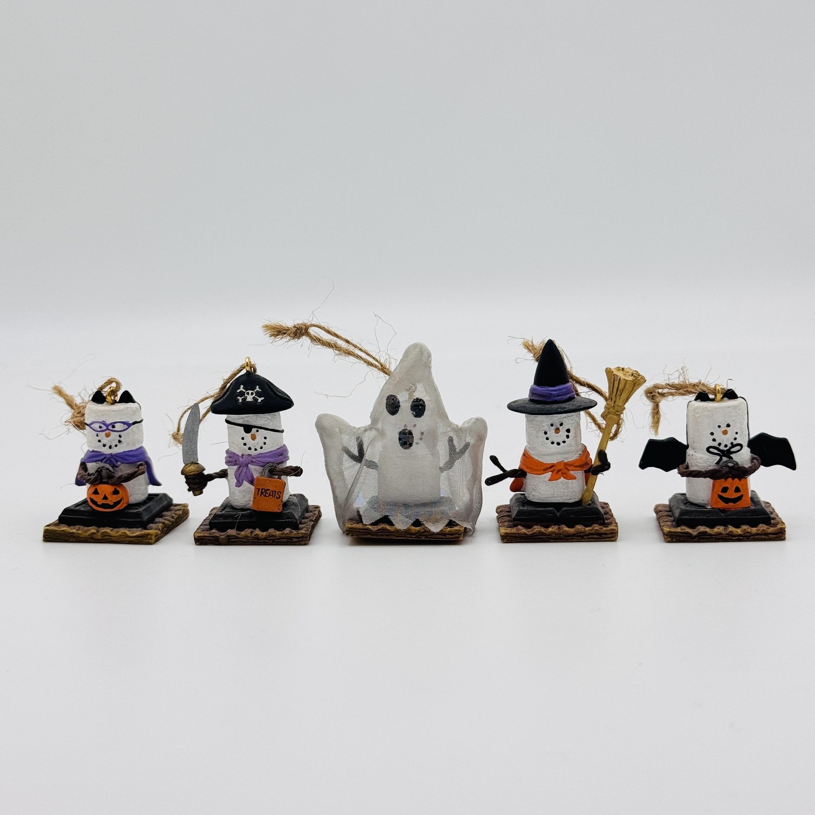 The Original S\'mores Halloween Ornaments Midwest Set Of 5 Small Holiday Decor
