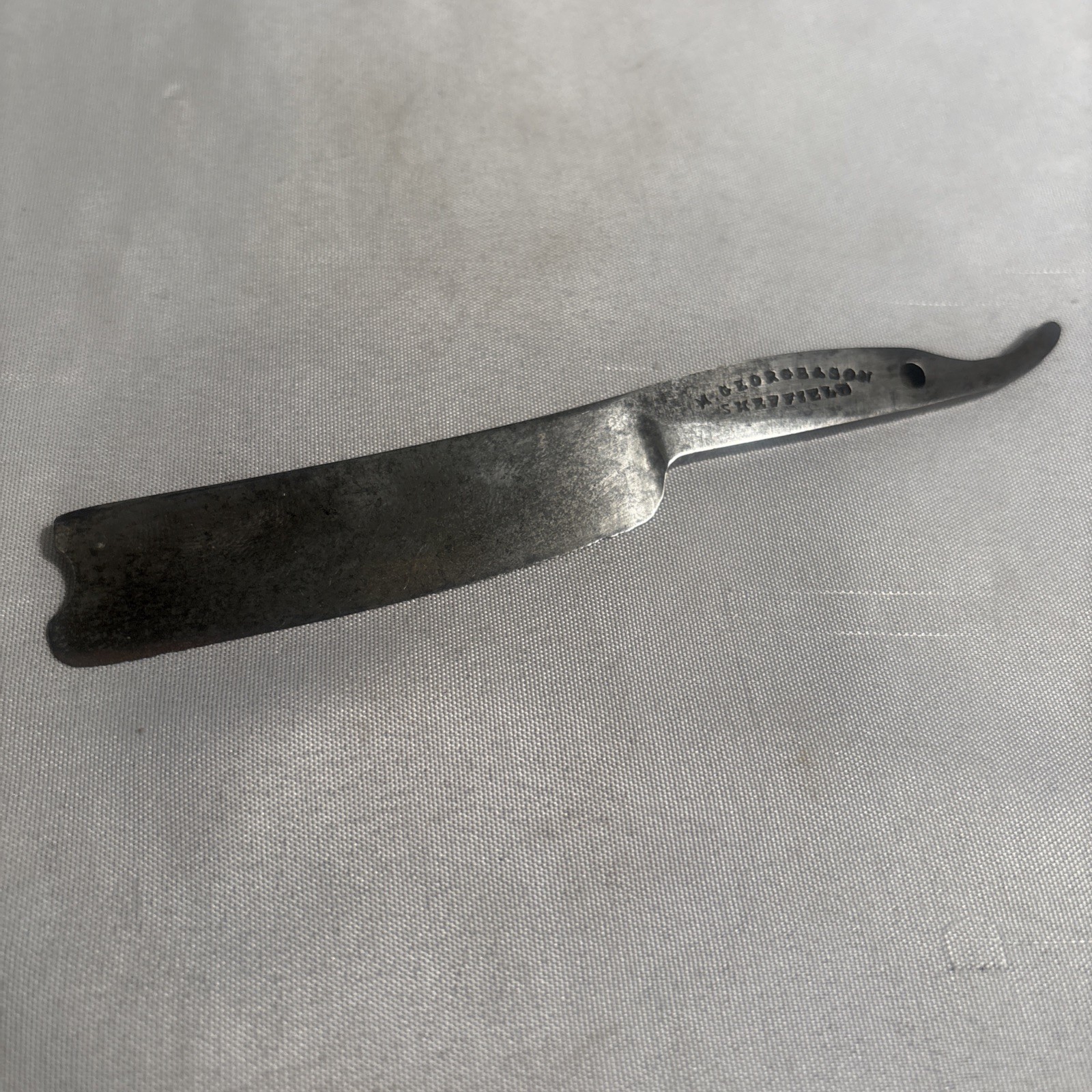 Very Old M. George & Son Straight Razor Sheffield England