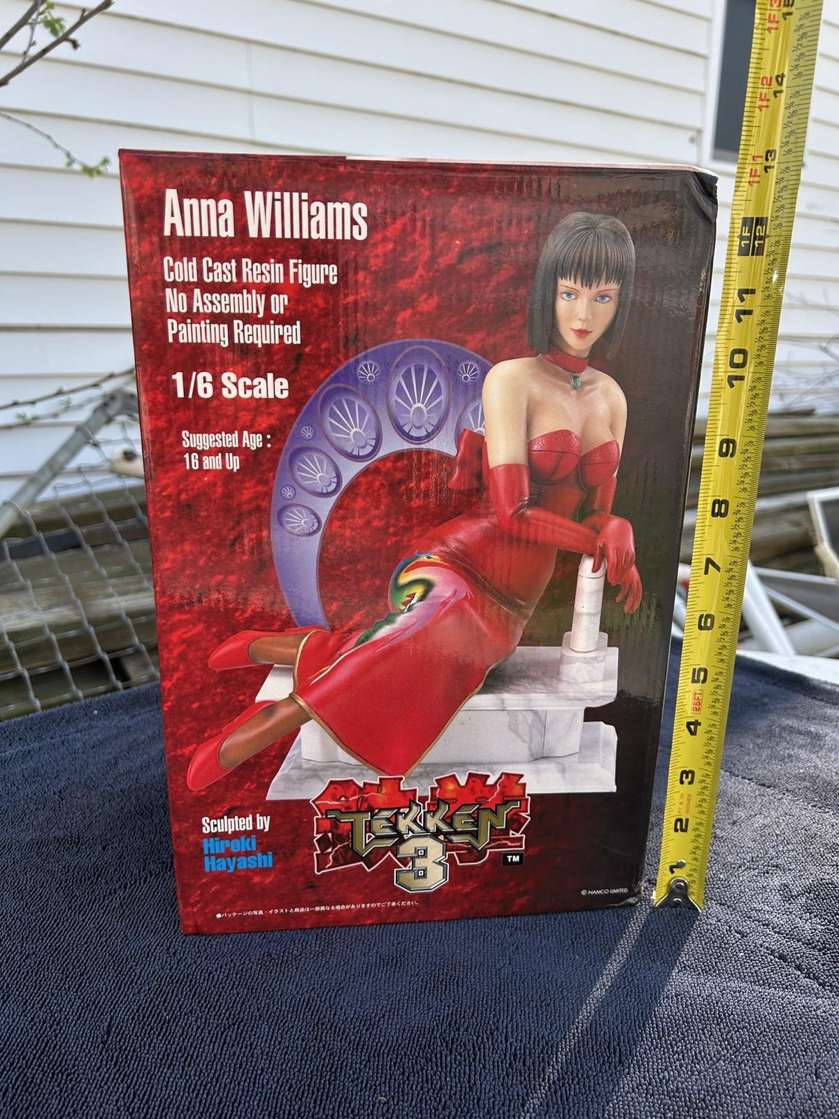 Epoch Tekken 3 Anna Williams 1:6 Cold Cast Resin Figure 1998 Vintage