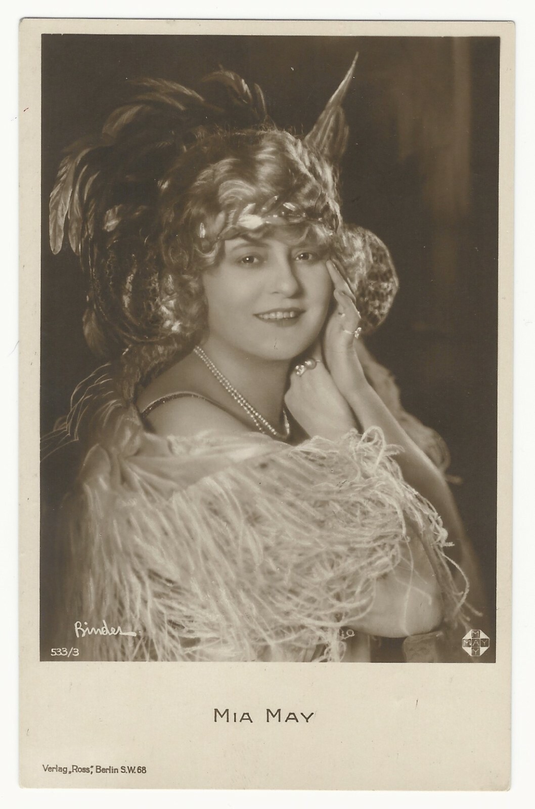 MIA MAY : PRETTY AUSTRIAN SILENT FILM ACTRESS MIA MAY : PRETTY AUSTRIAN SILENT FILM ACTRESS