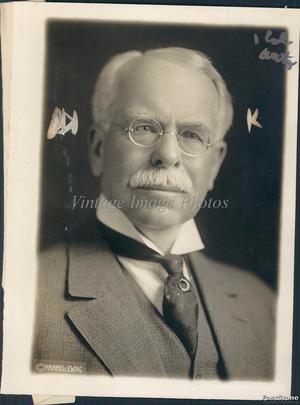 1919 Goodall Maine Representative Louis Eyewear Tie Historic Vintage Photo 5x7