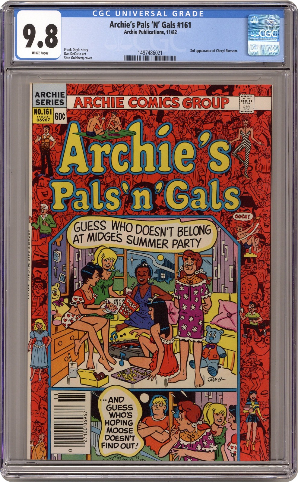 Archie\'s Pals \'n\' Gals #161 CGC 9.8 1981 1497486021