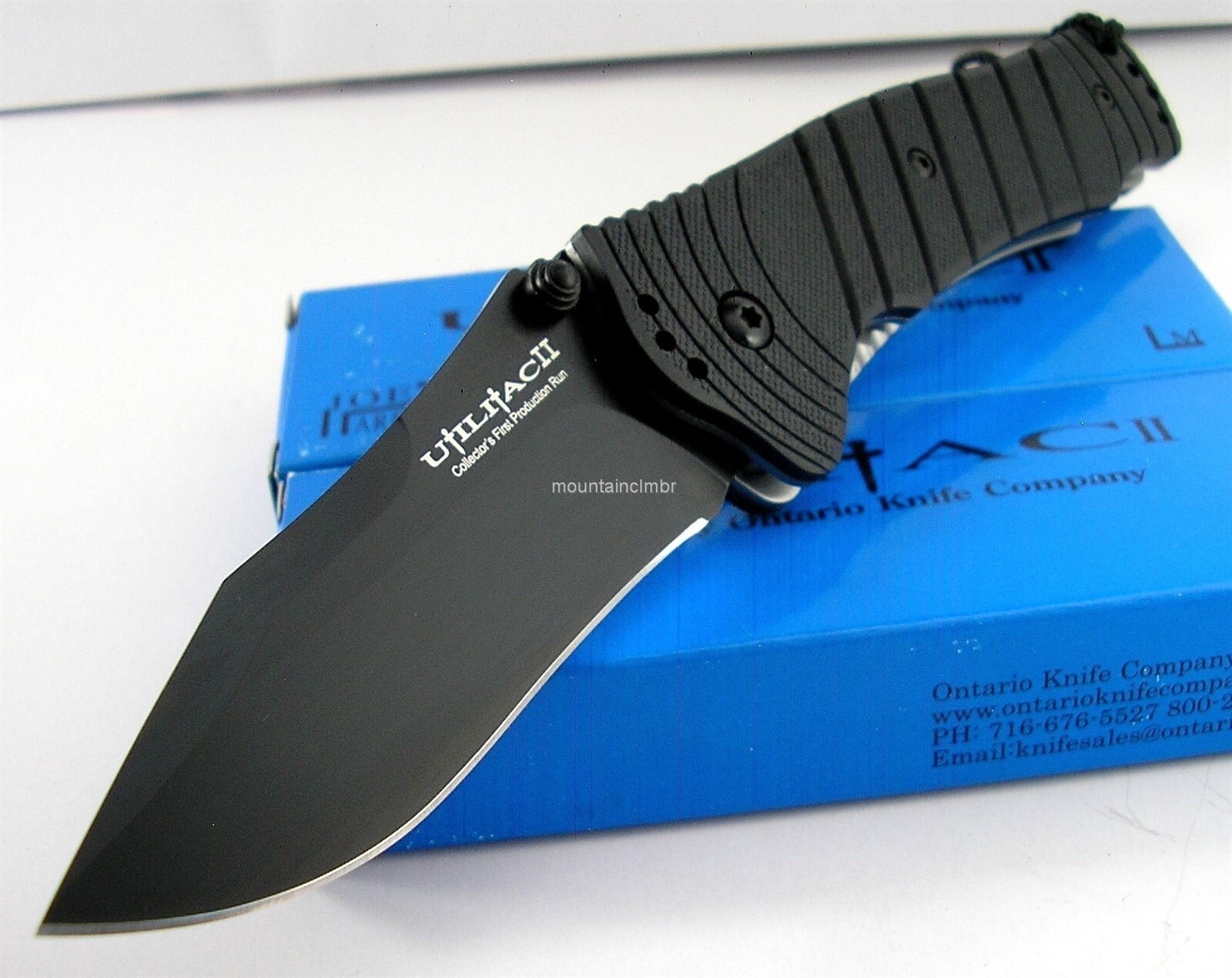 Ontario RARE COLLECTOR FIRST PRODUCTION RUN Joe Pardue Utilitac II Knife 8906