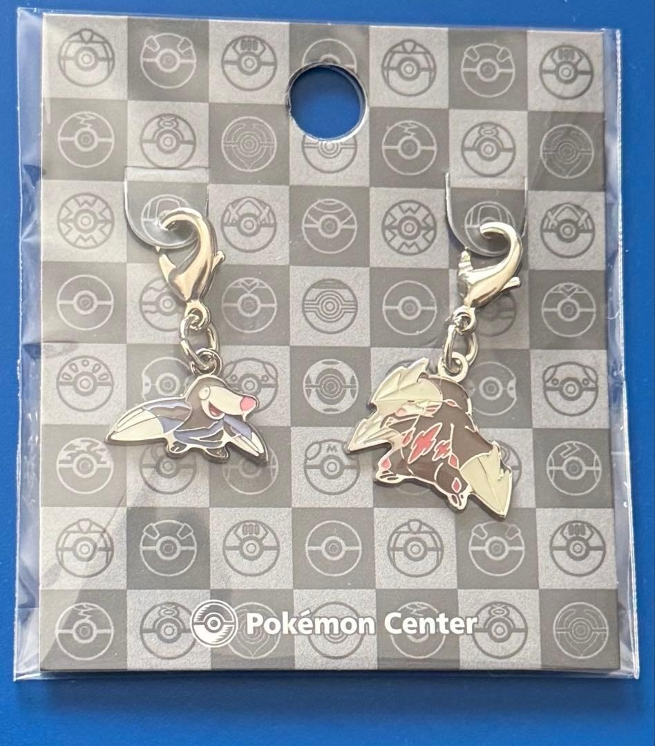 Pokemon Excadrill Center Metal Charm Drilbur Dredrew Charms Set of 2