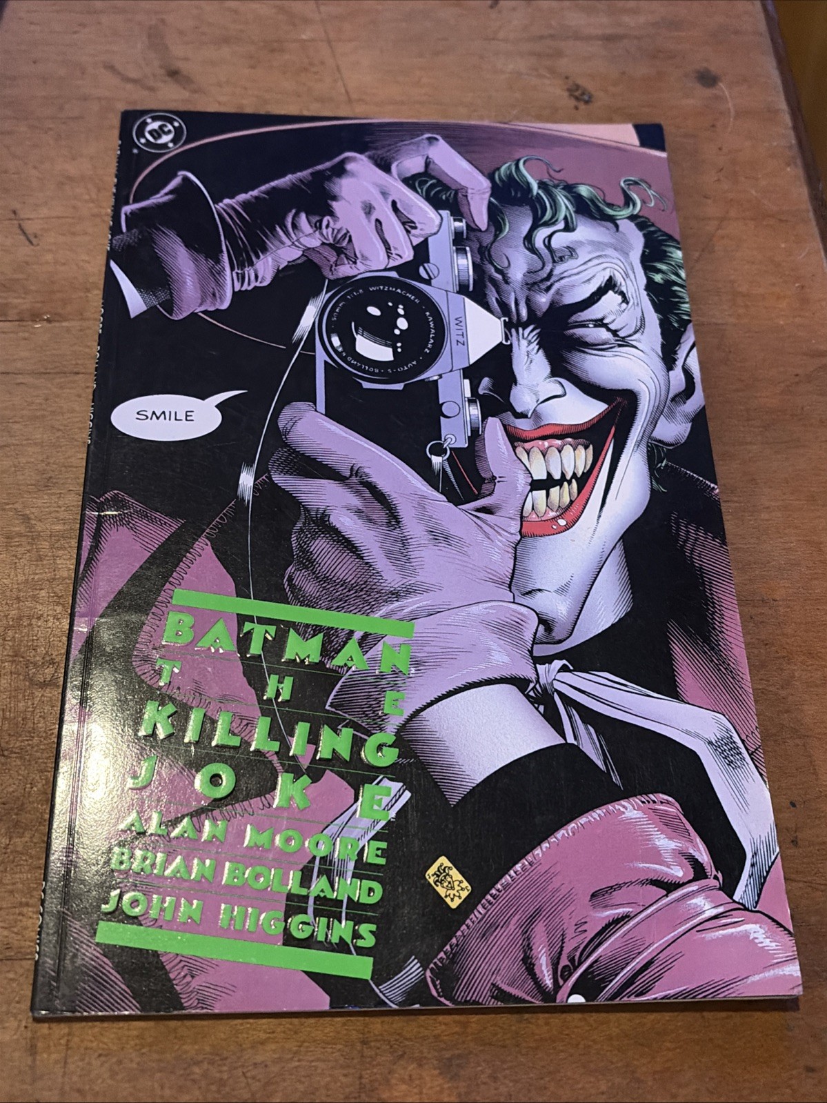 BATMAN THE KILLING JOKE 1st PRINT DC 1988 BRIAN BOLLAND ALAN MOORE
